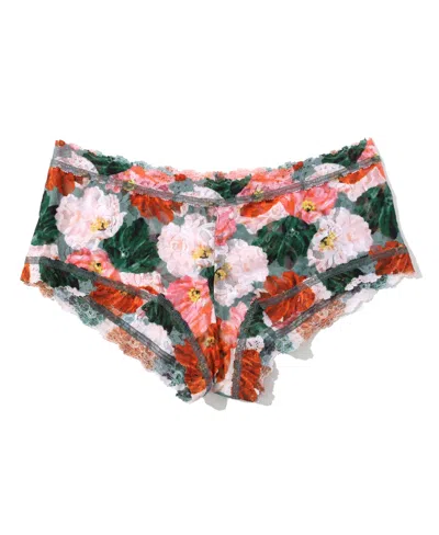 Hanky Panky Women's Printed Signature Lace Boyshort Panty In Multi