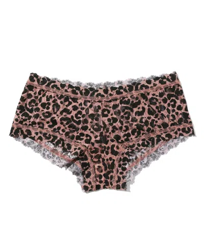 Hanky Panky Women's Printed Signature Lace Boyshort Panty In Multi