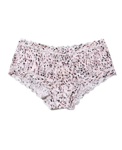 Hanky Panky Women's Printed Signature Lace Boyshort Panty In Multi