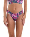 Hanky Panky Women's Printed Signature Lace Low Rise Thong In Multicolor