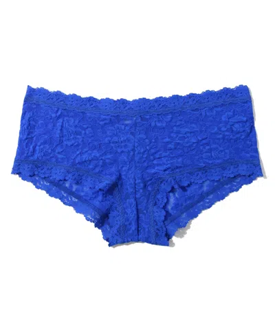 Hanky Panky Women's Signature Lace Boyshort In Blue