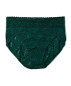 Hanky Panky Women's Signature Lace French Brief Panty In Green