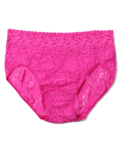 Hanky Panky Women's Signature Lace French Brief Panty In Pink