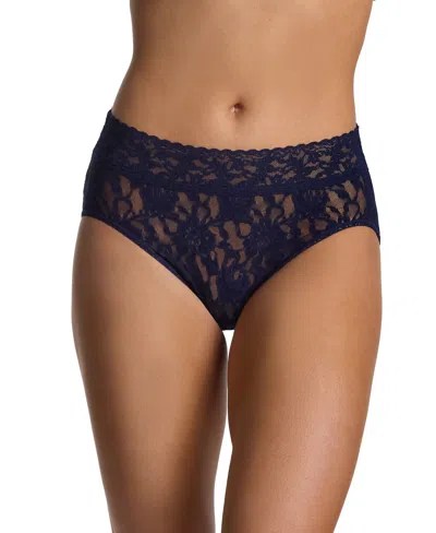 Hanky Panky Women's Signature Lace French Brief Panty In Blue