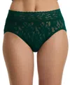Hanky Panky Women's Signature Lace French Brief Panty In Green