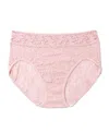 Hanky Panky Women's Signature Lace French Brief Panty In Pink