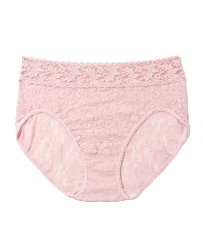 Hanky Panky Women's Signature Lace French Brief Panty In Pink