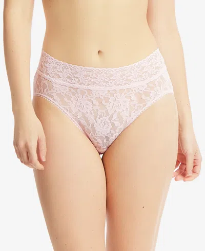 Hanky Panky Signature Lace French Brief Underwear In Pink