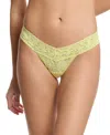 Hanky Panky Signature Lace® Original Rise Thong In Yellow