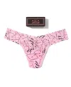 Hanky Panky Matchbox Original Rise Thong In Pink