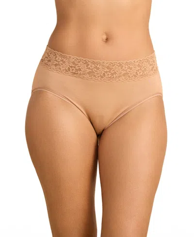Hanky Panky Women's Supima Cotton French Brief In Suntan