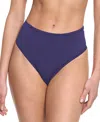Hanky Panky Playstretch High Rise Thong Raw Amethyst Purple In Retrograde Purple