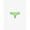 Hanky Panky Signature Lace Low Rise Thong In Four Leaf Clover