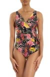 Hanky Panky Wrap Front One-piece Swimsuit