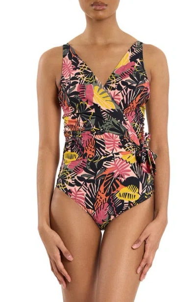 Hanky Panky Wrap Front One-piece Swimsuit