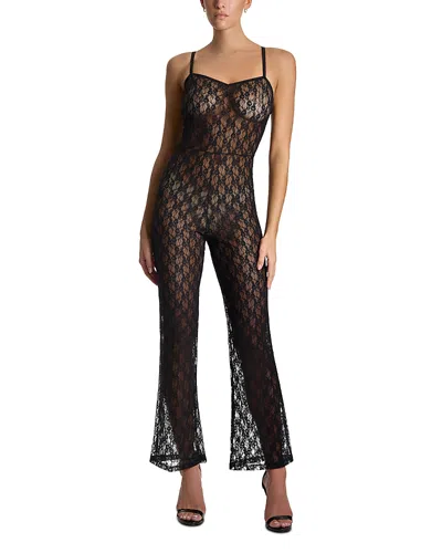 Hanky Panky X Lexi Wood Lucy Unitard In Black