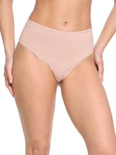 Hanky Panky Yourfit™ High Rise Thong In Nude