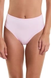 Hanky Panky Women's Yourfit High Cut Thong Panty In Bliss Pink