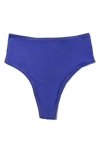 Hanky Panky Yourfit™ High Waist Thong In Violets Are Blue