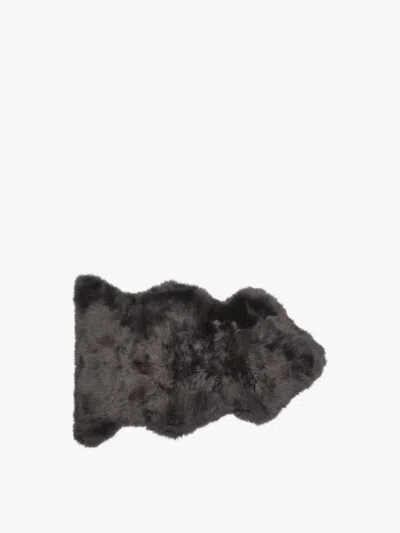 Hanlin Sheepskin Rug In Dark Grey