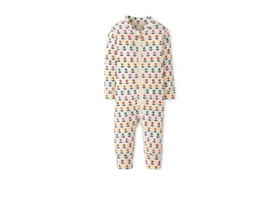 Hanna Andersson 2-way Zip Sleeper In Hannasofttm (infant/toddler) Kid's Pajama Sets Mini Tulips : 0-3 Months, Lyocel In Multi