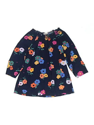 Pre-owned Hanna Andersson Kids' 3/4 Sleeve Blouse In Blue