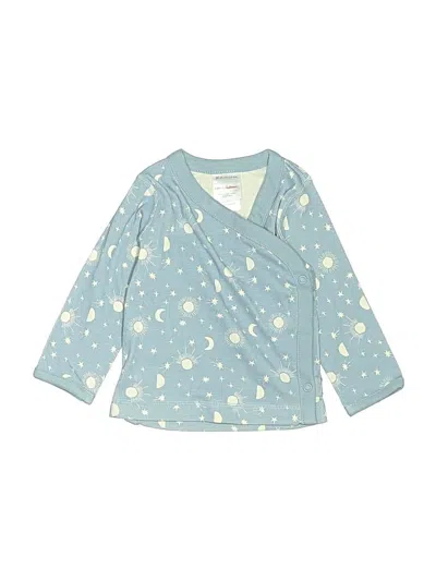 Pre-owned Hanna Andersson Babies' 3/4 Sleeve T-shirt In Blue