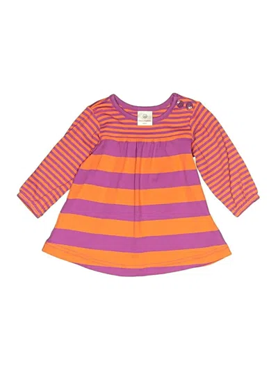 Pre-owned Hanna Andersson Kids' 3/4 Sleeve T-shirt In Purple