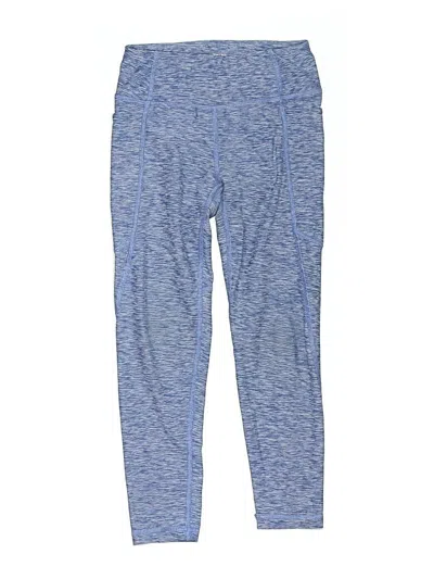 Pre-owned Hanna Andersson Kids' Active Pants In Blue