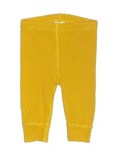 Pre-owned Hanna Andersson Babies' Active Pants In Yellow
