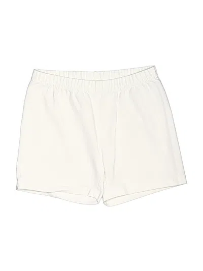 Pre-owned Hanna Andersson Kids' Athletic Shorts In Ivory