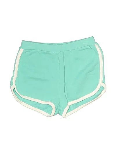 Pre-owned Hanna Andersson Kids' Athletic Shorts In Teal