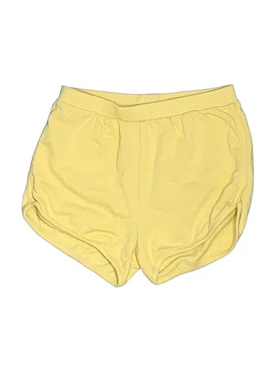 Pre-owned Hanna Andersson Kids' Athletic Shorts In Yellow