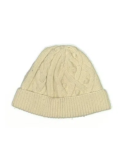 Pre-owned Hanna Andersson Kids' Beanie Hat In Ivory