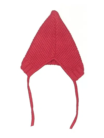 Pre-owned Hanna Andersson Kids' Beanie Hat In Red