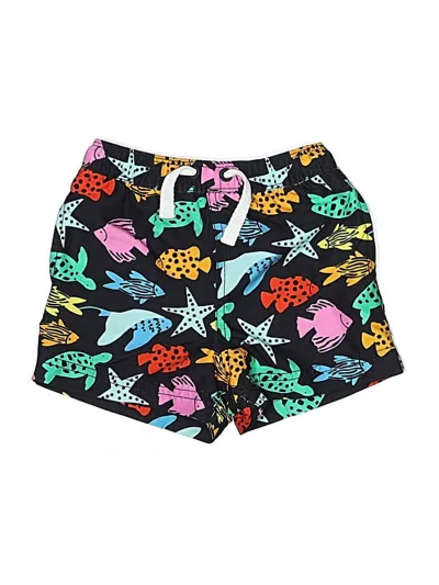 Pre-owned Hanna Andersson Kids' Board Shorts In Black