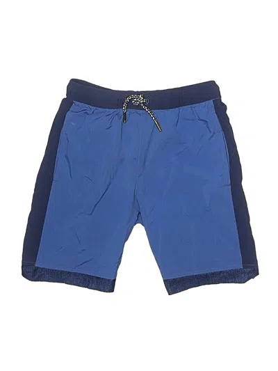Pre-owned Hanna Andersson Kids' Board Shorts In Blue