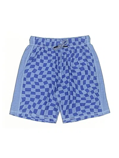 Pre-owned Hanna Andersson Kids' Board Shorts In Blue