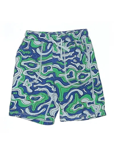 Pre-owned Hanna Andersson Kids' Board Shorts In Blue