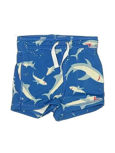 Pre-owned Hanna Andersson Kids' Board Shorts In Blue