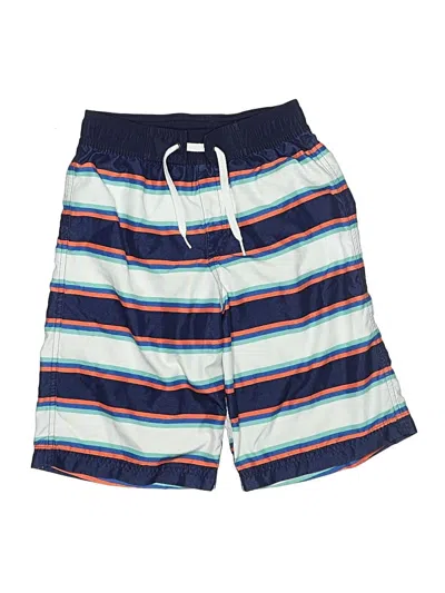 Pre-owned Hanna Andersson Kids' Board Shorts In Blue