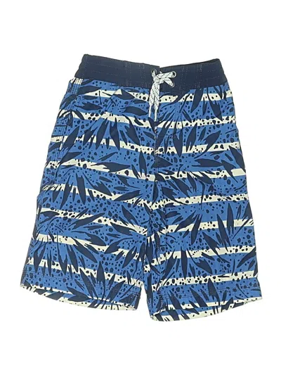 Pre-owned Hanna Andersson Kids' Board Shorts In Blue