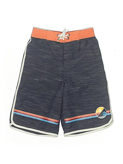 Pre-owned Hanna Andersson Kids' Board Shorts In Gray