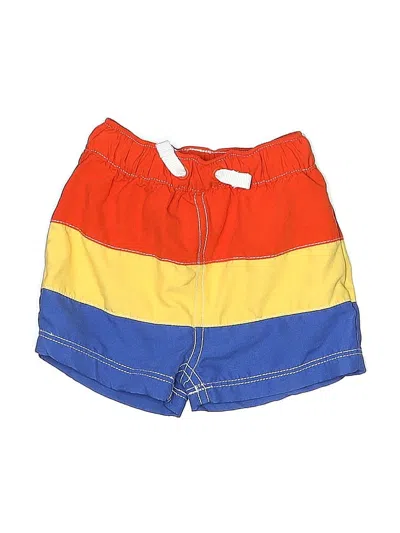Pre-owned Hanna Andersson Babies' Board Shorts In Orange