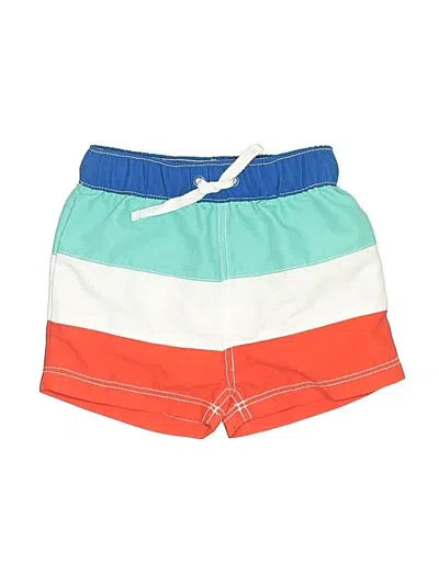 Pre-owned Hanna Andersson Babies' Board Shorts In Orange