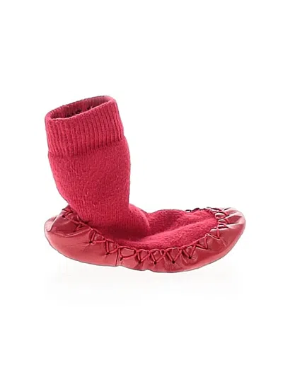 Pre-owned Hanna Andersson Kids' Booties In Red