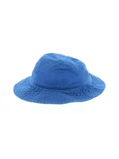 Pre-owned Hanna Andersson Kids' Bucket Hat In Blue