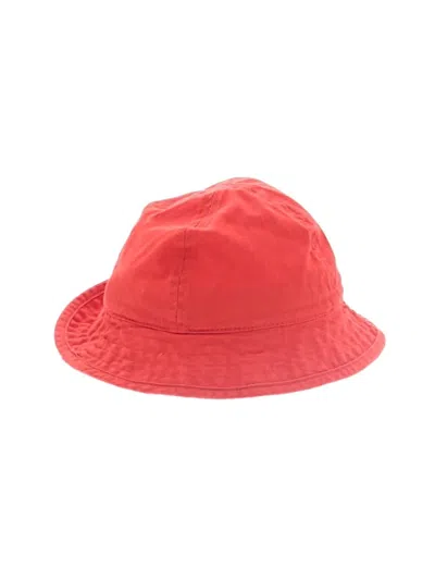 Pre-owned Hanna Andersson Kids' Bucket Hat In Red