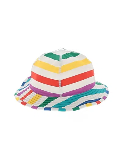 Pre-owned Hanna Andersson Kids' Bucket Hat In White