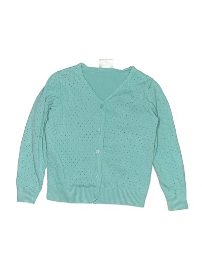 Pre-owned Hanna Andersson Kids' Cardigan Sweater In Blue